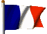drapeau français gif
